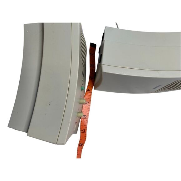 Labtec LCS-1015 Stereo PC Speakers Volume Treble Controls Gray Audio Accessories - Picture 10 of 11